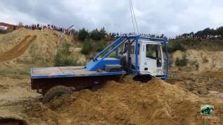 Truck Trial Kunštát 2016 - IVECO zapadnutí, vyproštění