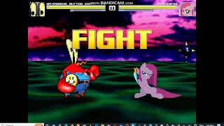 MUGEN: Mr. Krabs (Me) vs Pinkamena