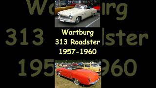 Wartburg DDR Cars Evolution #shorts