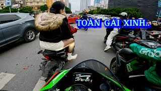 Lần Đầu trải Nghiệm tiểu H2(Zx10R) vào đúng khung giờ tắc đường..