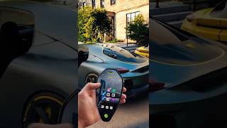 😳$1.7 Million Car Koenigsegg Gemera with Smartphone Key🤑👀 #shorts #shakilpathan