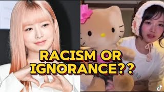 Ive rei comment accused of being racist +she apologised!!!