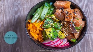 Quinoa Salmon Poke Bowl