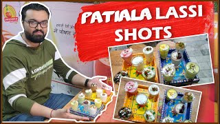 Patiala Lassi Shots in Lucknow | Platter of 10 flavoured Lassi | Narayan Lassi Bhandar