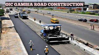 This is whats going on at  this Part of Senegambia oic Road project