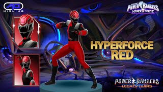 Hyperforce Red Ranger (female) with Character Card