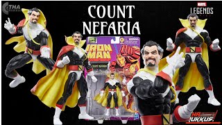 Marvel Legends Count Nefaria Iron Man Retro Wave Action Figure Review