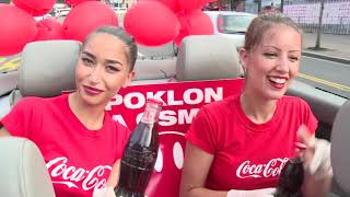 Attica Media SRB - gerila marketing „Poklon za osmeh“, Coca-Cola