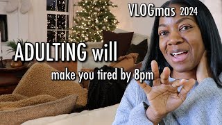 VLOGmas: holidays, our kids are a mess, hair refresh, dinner prep