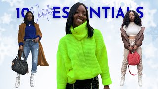 10 ESSENTIAL WINTER ITEMS + STYLING THEM