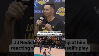 JJ Reddick explains why he was pissed at D'Angelo Russell 🤣 #shorts