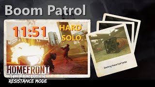 Homefront: The Revolution - Boom Patrol (Solo, Hard) [11m51s]