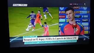 interviu Octavian Popescu , după FC Argeș - Fc Steaua București 2-3