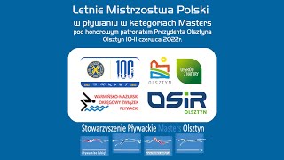 Letnie Mistrzostwa Polski w pływaniu w Masters pod honorowym patronatem Prezydenta Olsztyna - Blok 4