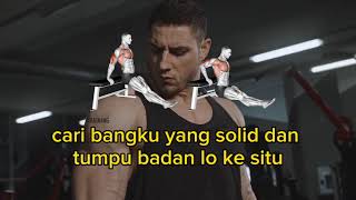 Cara Bagusin Badan Cuma Modal Sepasang Dumbell Bro !