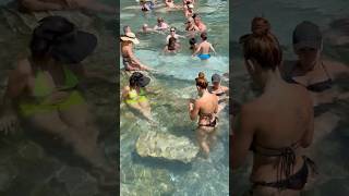 🌞Best Summer Holiday Pamukkale Cleopatra Pool -Hot Day🏖️ #pamukkale #pamukkaleturkey