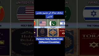 Famous Holy Books From Different Countries #trending #information #foryou #trendingshorts #viral