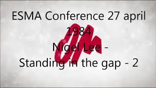 Nigel Lee - Standing in the gap B2