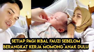 ikbal fauzi istirahat dulu dari ikatan cinta lagi menikmati jadi ayah lastya #ikbalfauzi