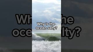 Why is the ocean salty? #science #ocean #sea #salt