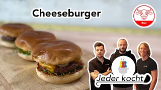 Jeder kocht - Cheeseburger