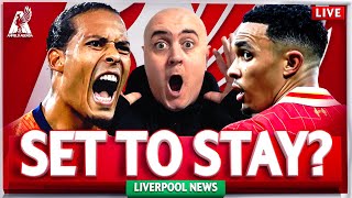 LIVERPOOL NOW 'CONFIDENT' TRENT WILL STAY! + VVD BOOST! Liverpool FC Transfer News