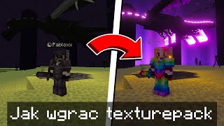 JAK POBRAĆ TEXTUREPACK DO MINECRAFT