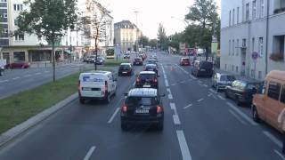 Bus Berlin Buslinie M46 von Bahnhof Zoo bis Berlinickeplatz (Oktober 2013)