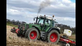 fendt 818 favorit turboshift / schijfeggen/ cultivating