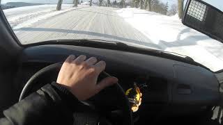 skoda felicia pickup 1.9 d winter drive 2k19