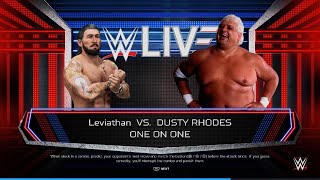 WWE 2K24 Leviathan vs Dusty Rhodes