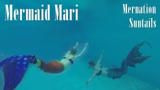 Mernation and Suntails Mermaid Swim Compilation - Mermaid Mari