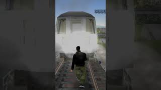 What happens if you hit the train in every Rockstar games? #videogames #easteregg #gaming #gta5