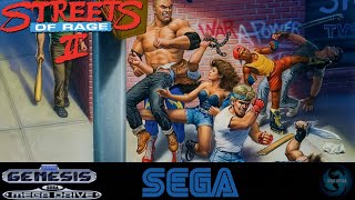 Streets of Rage 2 (Full Playthrough) 4K Sega Genesis/Megadrive