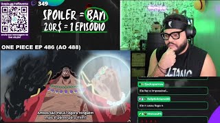 RAFFAVERSO REAGINDO BARBA NEGRA ROUBA O PODER DE BARBA BRANCA | MARINEFORD | ONE PIECE - EP 485