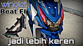 TUTORIAL PEMASANGAN WINGLET DIHONDA BEAT FI.