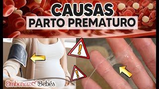 🚨 👉 Estas son las CAUSAS de un PARTO PREMATURO