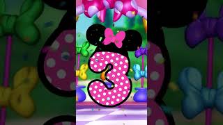 Minnie Mouse Birthday Video invitation