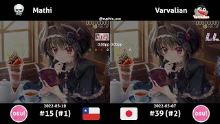 Mathi vs Varvalian | Yonekura Chihiro - Be braver! [Make the heart grow fonder] +HDDT