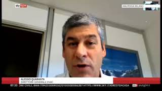 30/04/2020 - SKY TG24 - h. 07.35 - Intervista al DG su ipotesi futuro di Alitalia