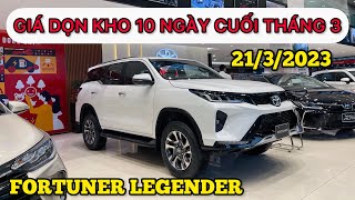 ✅ Xả kho Toyota Fortuner Legender 2023 tháng 3 | Duy nhất 10 ngày cuối| Giảm cực mạnh