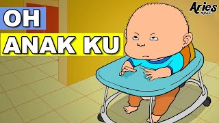 Alif & Mimi - Oh Anak Ku (Animasi 2D) lagu kanak kanak