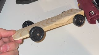 My first pinewood derby car