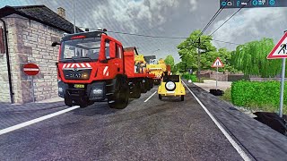 2nd MAN HOOKLIFT/contineu with government job/making gravel path |Garden Service/Lawn Care |Fs22|Ps5