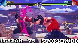 SFV AE- ITAZAN(ZANGIEF) VS STORMKUBO(ABIGAIL) Season 4!