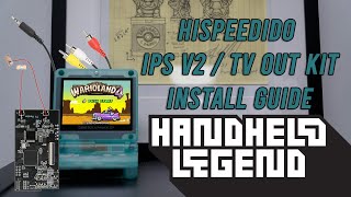 GBA SP IPS V2 TV Out Kit | Install Guide