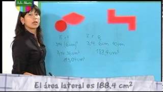 El área de un cuerpo geométrico Matemática 6º y 7º grado