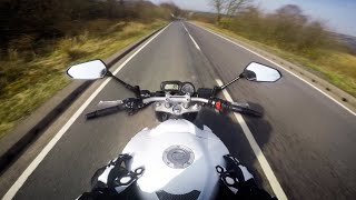 Yamaha FZ1 First Ride/Impressions - First Time on a 1000cc Motorbike!