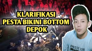 Klarifikasi Pesta Bikini Bottom di Depok ternyata??