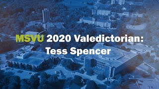 MSVU 2020 Valedictorian: Tess Spencer